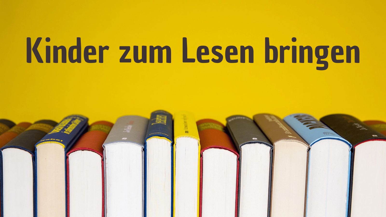 Kinder zum Lesen bringen auf kinderalltag.de